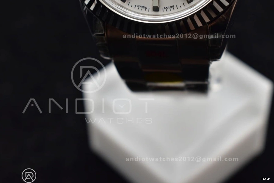 Edition White Dial on SS Noob Stylish A23J Bracelet Best Skydweller Oyster SS 1114 0806